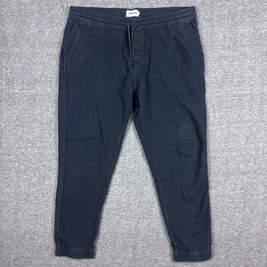 Taylor Stitch Apres Jogger‎ Sweatpants Mens XL Charcoal Shashiko Organic Cotton